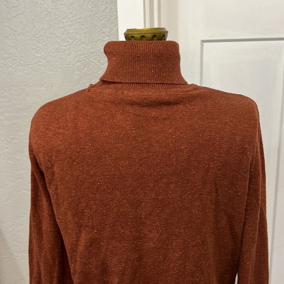 MNG MANGO COLLECTION BROWN TURTLE NECK SMALL - Picture 11 of 16